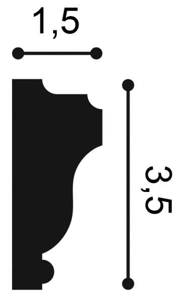 Молдинг Orac Decor PX 117