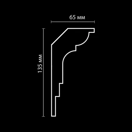 Карниз потолочный гипсовый Artpole S3KT4