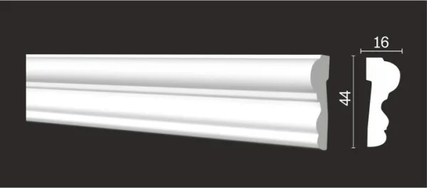 Молдинг DECOR DIZAYN DD400