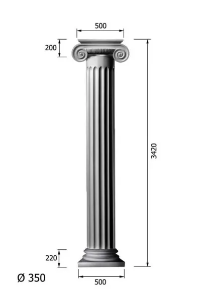 Колонна DECORUS KLN-350