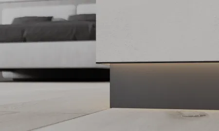 Теневой профиль Ликорн чёрный С-08.2.3