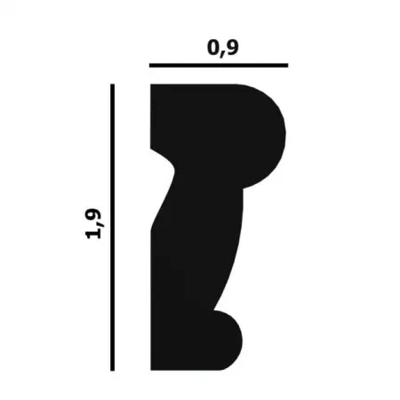 Молдинг Перфект Plus Р25