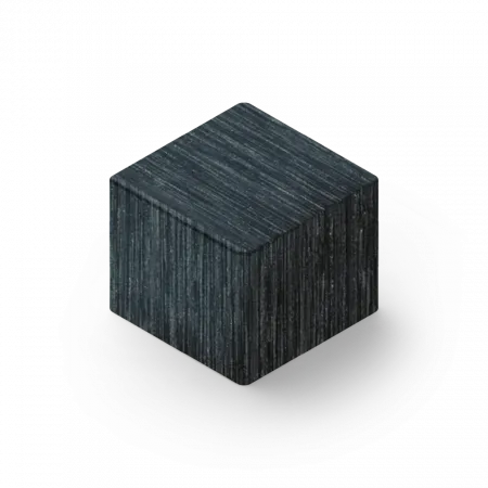 П-образный профиль NEEXY 6мм х 10мм (черный блестящий браш)