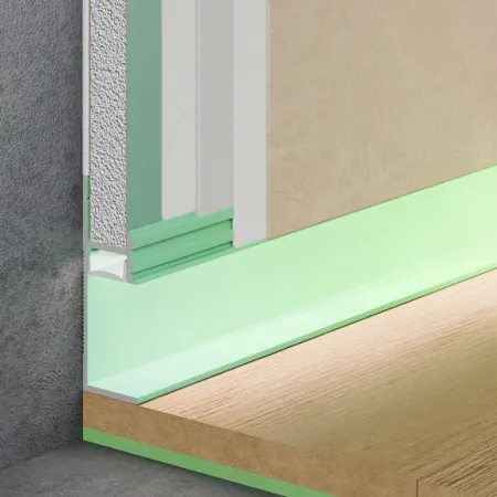 Теневой плинтус скрытого монтажа Pro Design 7210 RAL