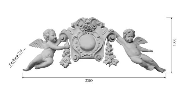 Медальон DECORUS MD-001