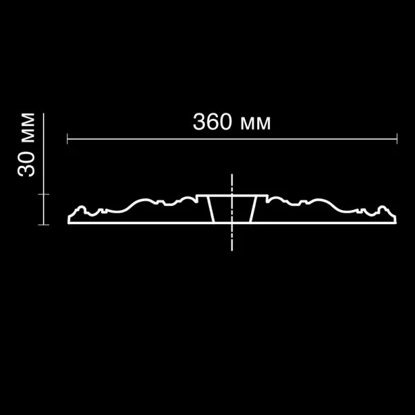 Розетка потолочная Artpole SRT6
