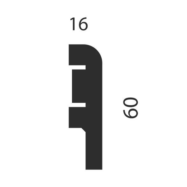 Плинтус напольный дуб Анталия COSCA EP02