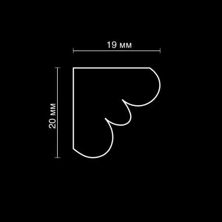 Карниз потолочный гипсовый Artpole SKT246