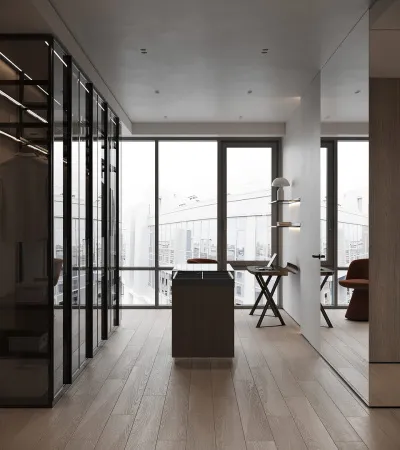 Потолочный теневой профиль D005.2A Черный