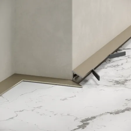 Микроплинтус LACONISTIQ Micro 11 mini Светлое Золото