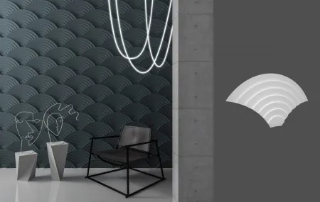 Гипсовая 3D панель Deco Line Aura