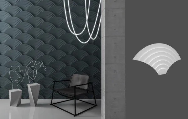 Гипсовая 3D панель Deco Line Aura