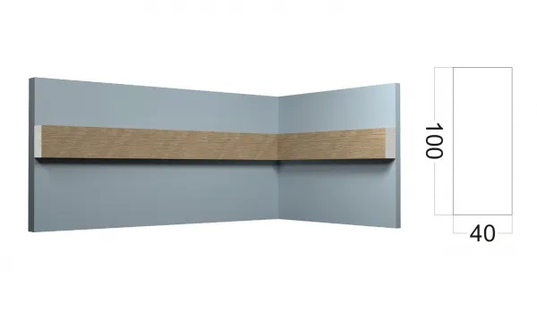 Молдинг-Брус PAOLO ARTE Kr402B-10