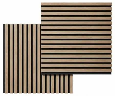 Акустическая панель COSCA черный войлок Ясень тирамису