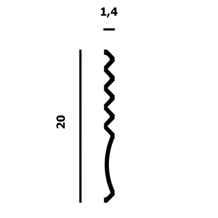 Декоративная панель Перфект Plus Р170