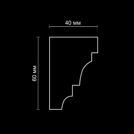 Молдинг гипсовый Artpole SMG218