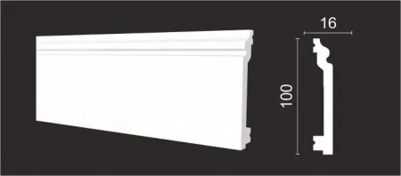 Плинтус напольный DECOR DIZAYN DD701