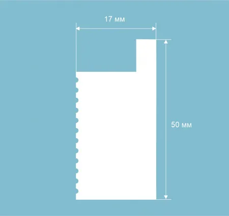 Финишный молдинг COSCA  MF003