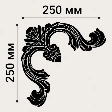 Угловой элемент Де-Багет М30У2