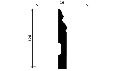 Плинтус напольный DECOR DIZAYN DD50