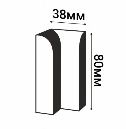 Угол внутренний  Bello Deco П16