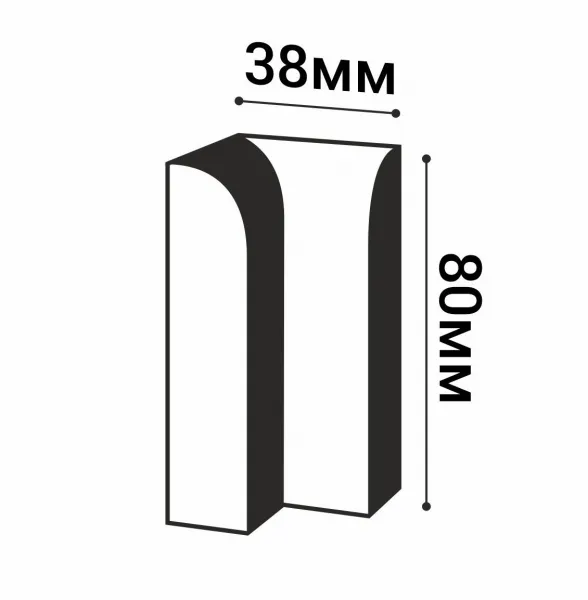 Угол внутренний  Bello Deco П16