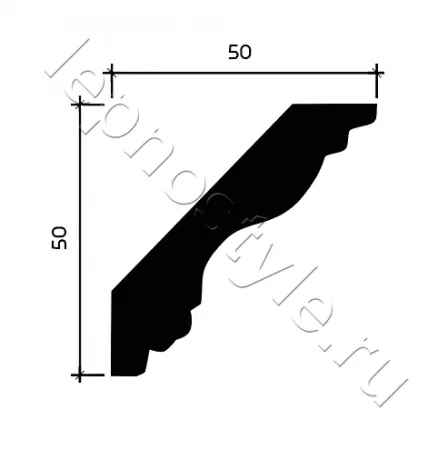 Карниз потолочный Европласт 1.50.194