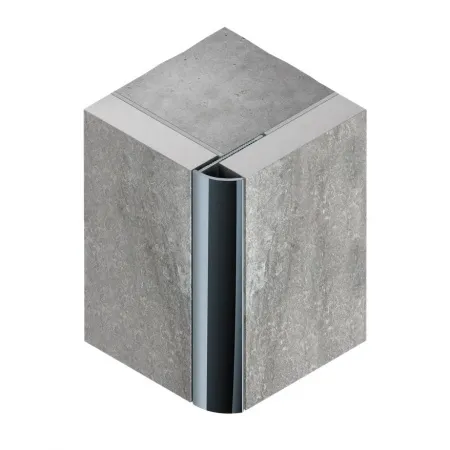 Профиль для плитки внешний гибкий 10мм (белый муар)