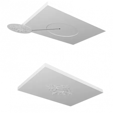 Розетка потолочная Artpole SR241N/V