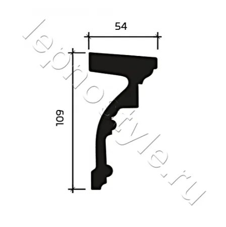 Подоконный элемент Европласт 4.82.302