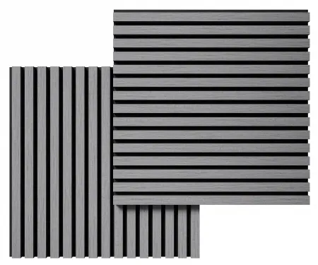 Акустическая панель COSCA черный войлок Дуб ардженто светло-серый