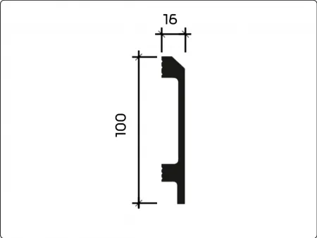 Плинтус напольный Европласт U.6.53.119