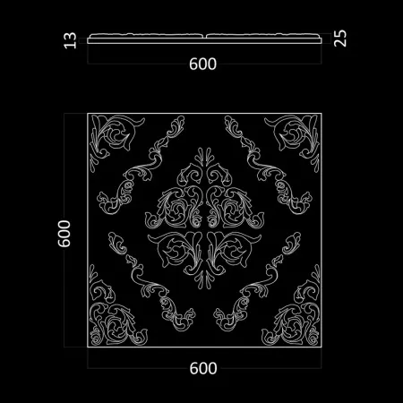 Гипсовая 3D панель Artpole VERSALLE