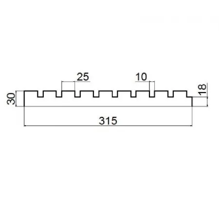 Фасадная панель  LEPNINAPLAST 315*30