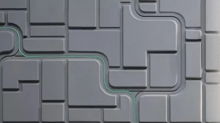 Гипсовая 3D панель Artpole SPACE-1