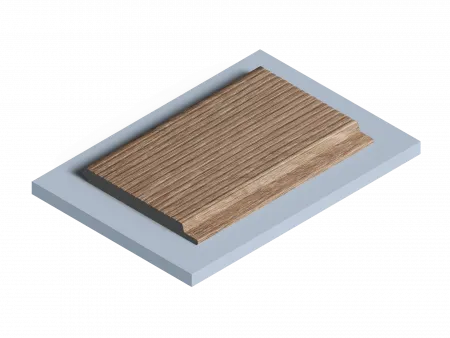 Декоративная панель HIWOOD LV127L BR416