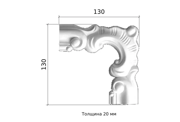 AC301-11_dimensions_130x130x20mm