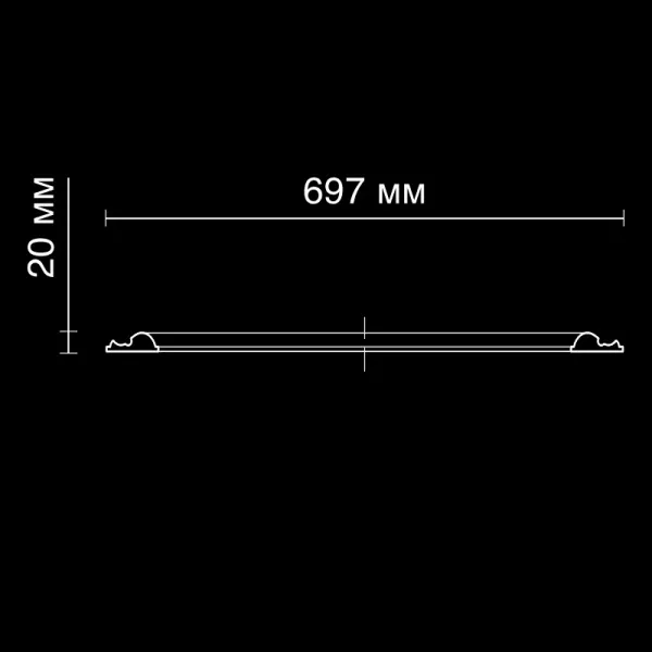 Розетка потолочная Artpole SRT32 (наборная)