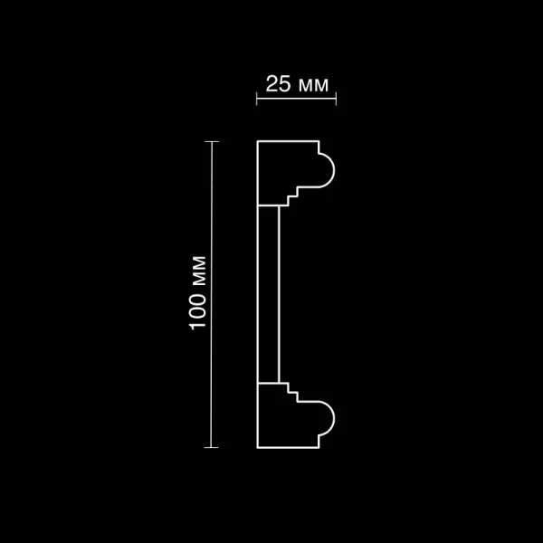 Фриз гипсовый Artpole SF81V (вентиляционный)