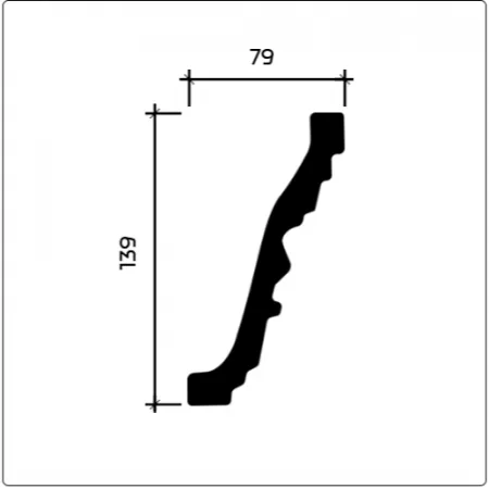 Карниз потолочный Европласт 1.50.503