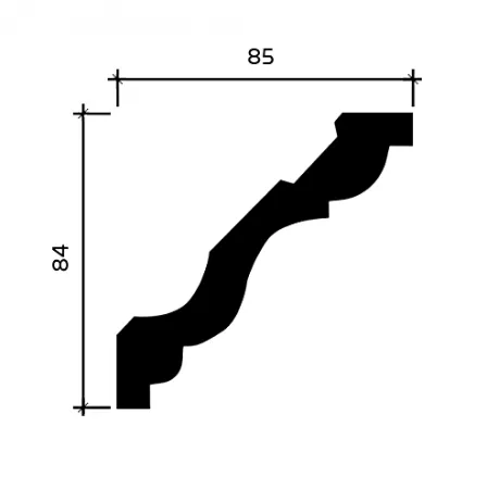 Карниз потолочный Европласт 1.50.293 Гибкий