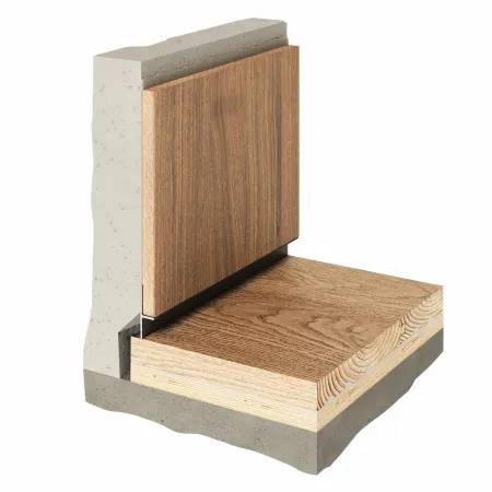 Универсальный теневой профиль D004.1A  Черный 