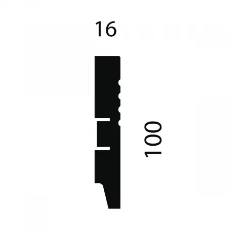 Плинтус напольный COSCA AP08