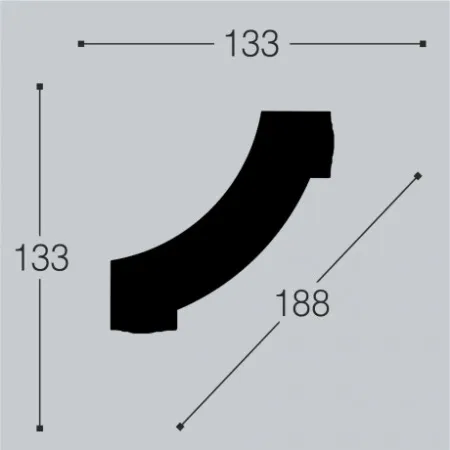 Угловой элемент Bello Deco М12/У1