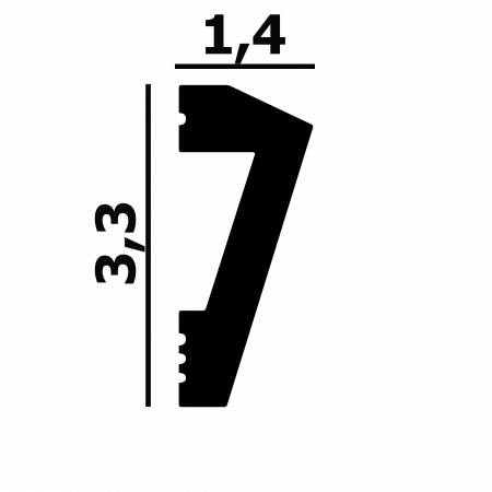 Молдинг Перфект Plus Р138