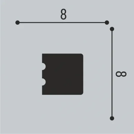 Молдинг Bello Deco МЛ 30/2,6 Хром