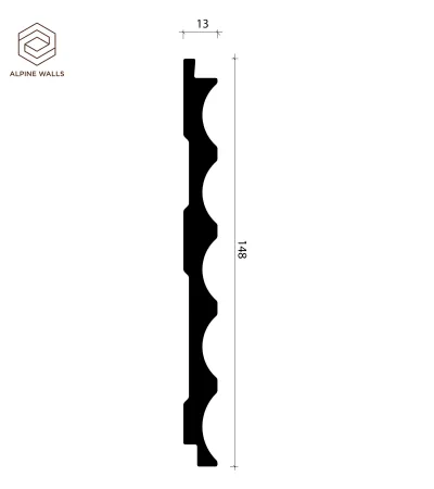 Декоративная панель ALPINE WALLS ECO7701W