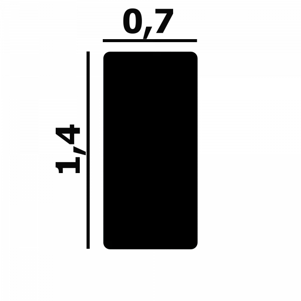 Молдинг Перфект Plus Р133