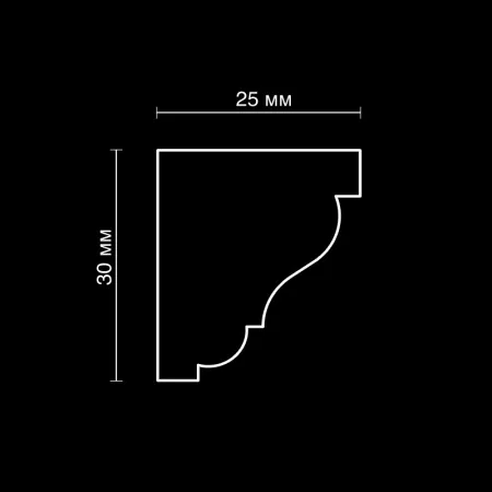 Карниз потолочный гипсовый Artpole SKT248