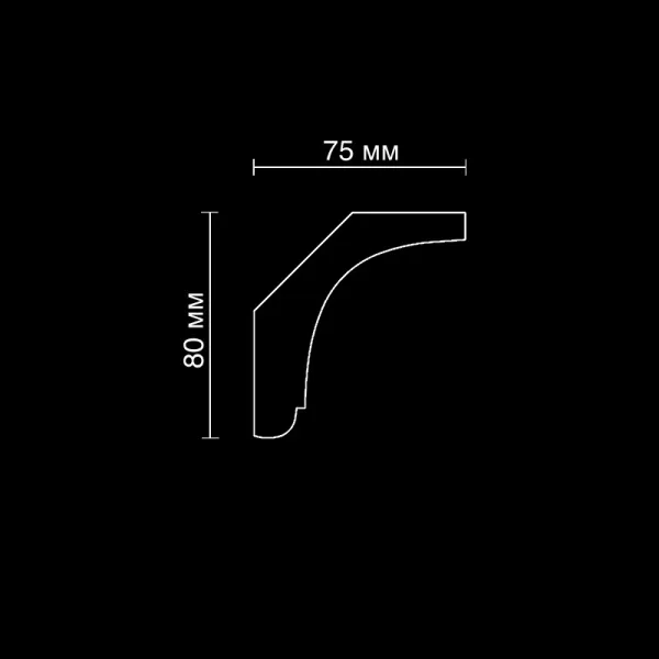 Карниз потолочный гипсовый Artpole SKT306